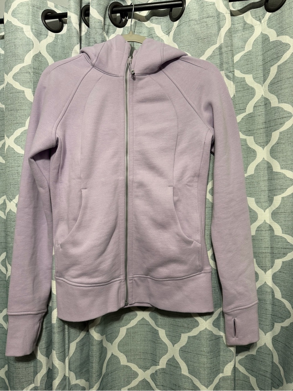lululemon Full Zip Scuba Lavender Hoodie